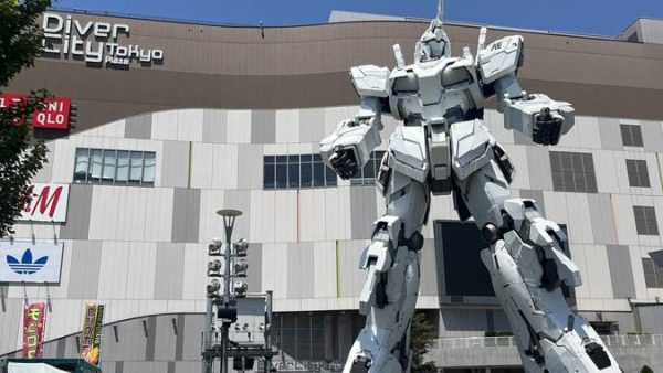 定期的に会う子とお台場ダイバーシティでちょっとデート。