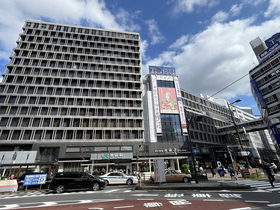 池袋の街並み