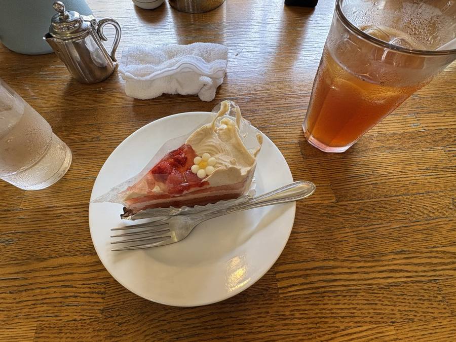 ランチのケーキセット