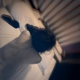 後ろから割れ目を丹念に舐め上げた後にバックで突いている時の背中の眺めは至福の時
