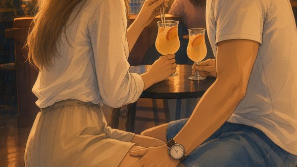 こんなに暑いとお酒なんか飲んで素っ裸になりたくなる気分